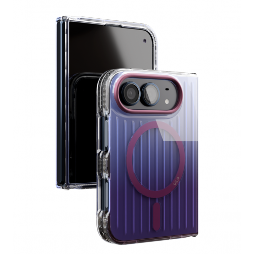 Чехол защитный Pulse Case с MagSafe для iPhone Duo, темно-вишневый
